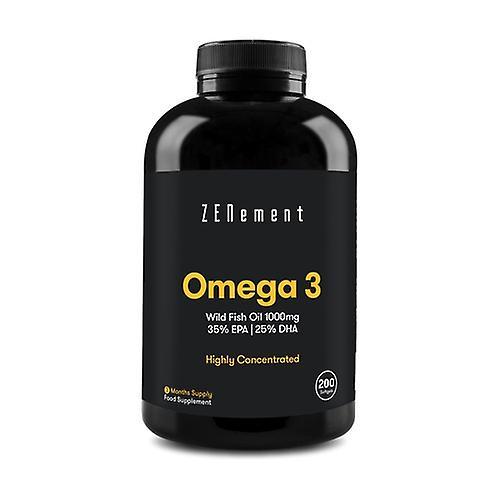 Zenement Omega-3 Wild Fish Oil 200 softgels on Productcaster.