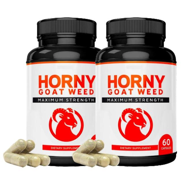 1-pack Horny Goat Weed For Men And Women - Uithoudingsvermogen, Circulatie, Joint And Back Support - Maca Root, Ginseng, Yohimbine, Tribulus Terres... on Productcaster.