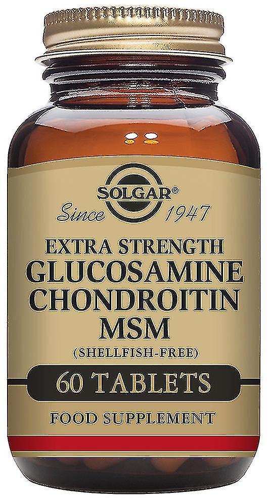 Solgar Glucosamine Chondroitin MSM 60 tablets on Productcaster.