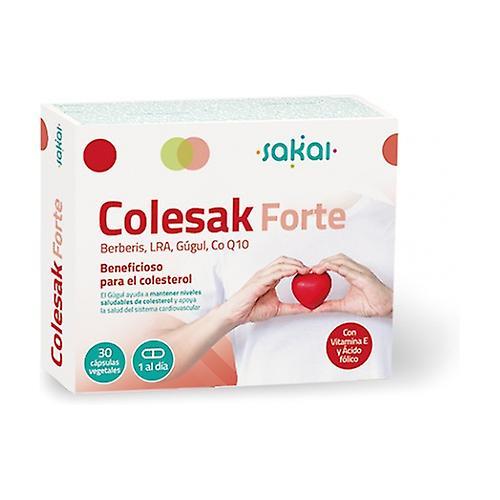 Sakai Colesak Forte 30 vegetable capsules on Productcaster.