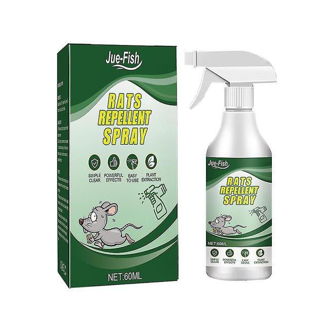 Peppermint Oil Spray for Mouse Repellent - Plant-based Formula, 60ml on Productcaster.