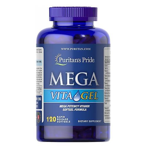 Puritan's Pride Mega Vita Gel with Zinc, 120 Softgels on Productcaster.