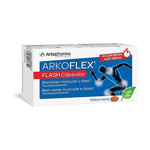 Arkopharma Arkoflex flash 10 capsules on Productcaster.