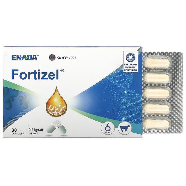 ENADA, Fortizel, Cellular System Fortifier, 30 Capsules on Productcaster.