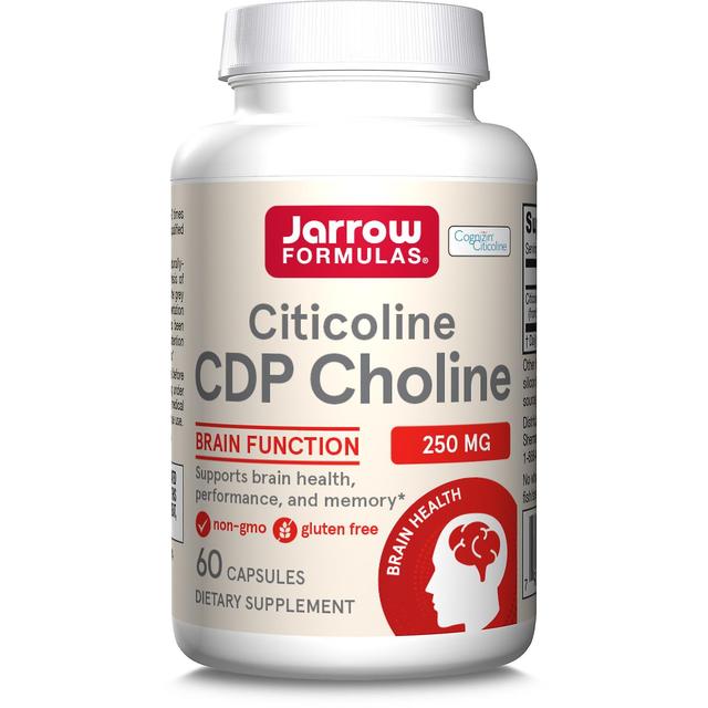 Jarrow Formulas Jarrow Formules CDP Choline 250mg 60 Capsules on Productcaster.