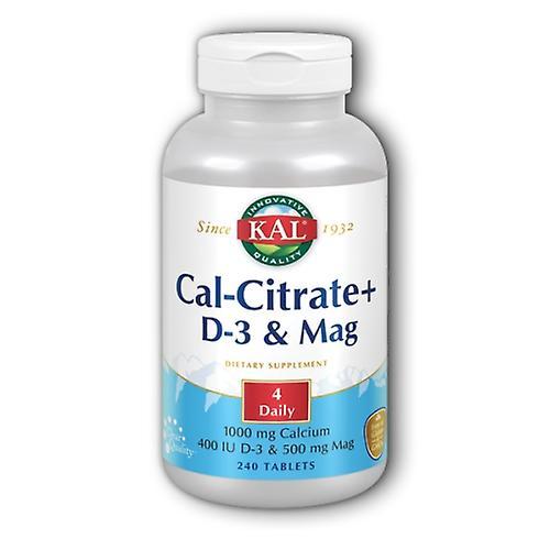 Kal Cal-Citrate+, 240 Tabs (Pack of 6) on Productcaster.