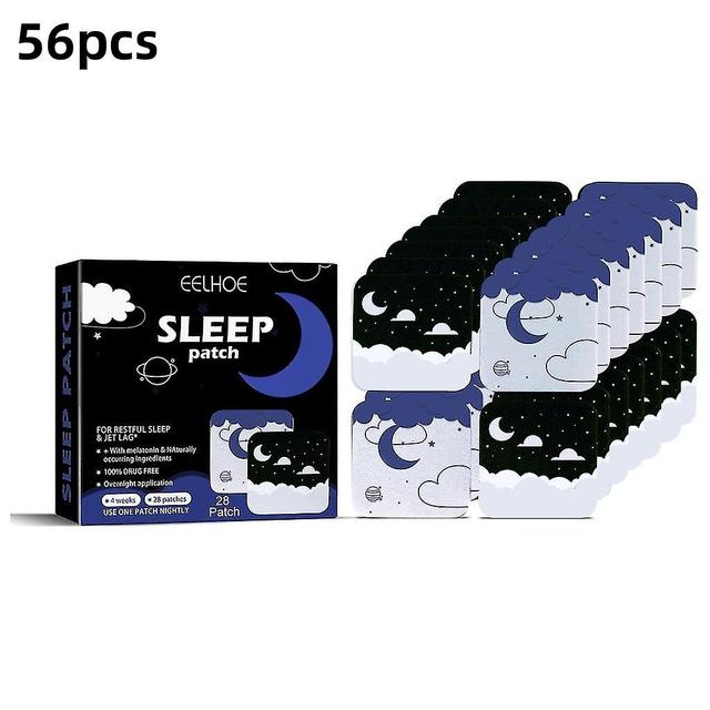 56pcs Safe Sleep Patches Natural Sleeping Improve Aid Patch Care Adults Rest B2 on Productcaster.