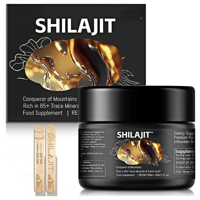 Haobuy Shilajit Pure Himalayan Organic, Soft Shilajit Supplement, 85+ Trace Minerals and Fulvic Acid for Energy and Immune Support 3pcs on Productcaster.