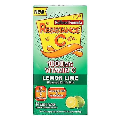 Resistance C Vitamin C Stick Pack Lemon Lime, 14 Count (Pack of 6) on Productcaster.