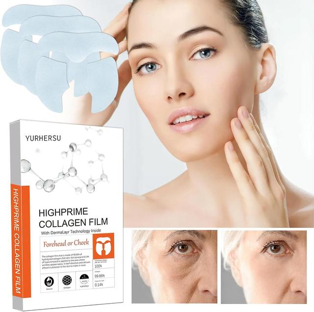 Wtowin Highprime Collagen Film for Forehead & Cheeks Melting Skincare Soluble Collagens Film, Collagen Supplements Melting Mask for Fine Lines 3 Bo... on Productcaster.