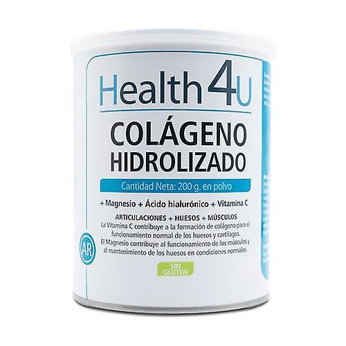 Health 4U Hydrolyzed Collagen with Magnesium, Hyaluronic Acid and Vitamin C 200 g of powder on Productcaster.