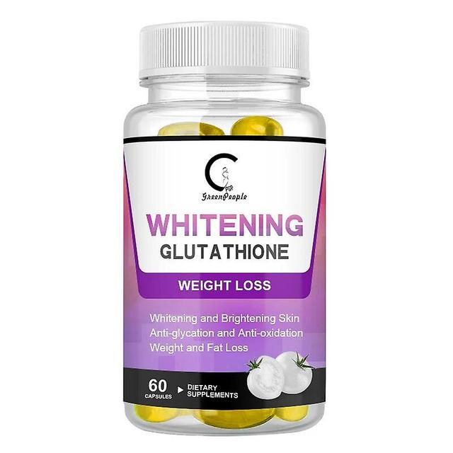 Hikig White Tomato Glutathione Brightening Capsule Dull Skin Nutrition Supplementer Skin Cell repair Capsule 60pcs on Productcaster.