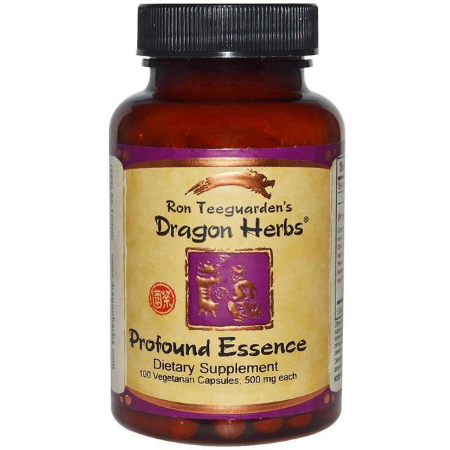 Dragon Herbs Ervas do Dragão, Essência Profunda, 500 mg, 100 Veggie Caps on Productcaster.