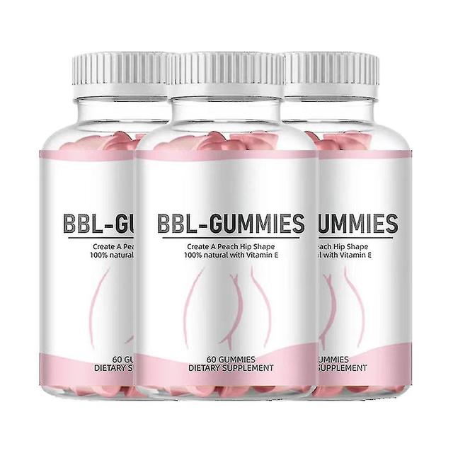 Powiększenie tyłka Gummy Butt Tighting Gummy Hip Lifting Tighting Moisturizing Butt Sexy Butt Gummy 3-częściowy zestaw on Productcaster.