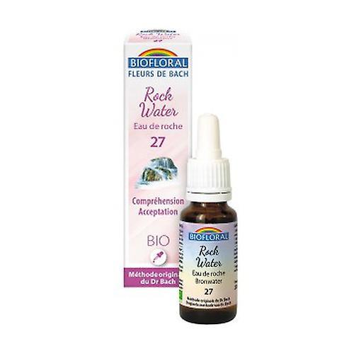 Biofloral Organic Rock Water 20 ml of floral elixir on Productcaster.