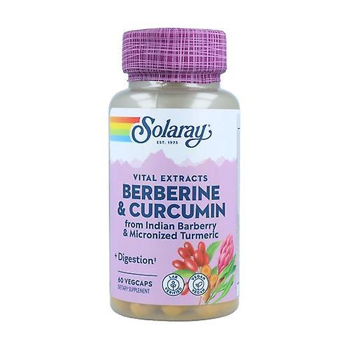 Solaray Berberine & Curcumin 60 vegetable capsules of 500mg on Productcaster.