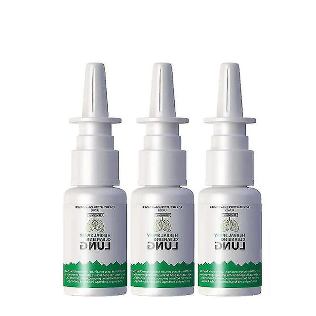 Herbal Detox Lung Cleansing Spray 20ml, Quickly Cleans And Detoxifies A Smoker's Lungs And Airways Of Viruses 3pcs on Productcaster.