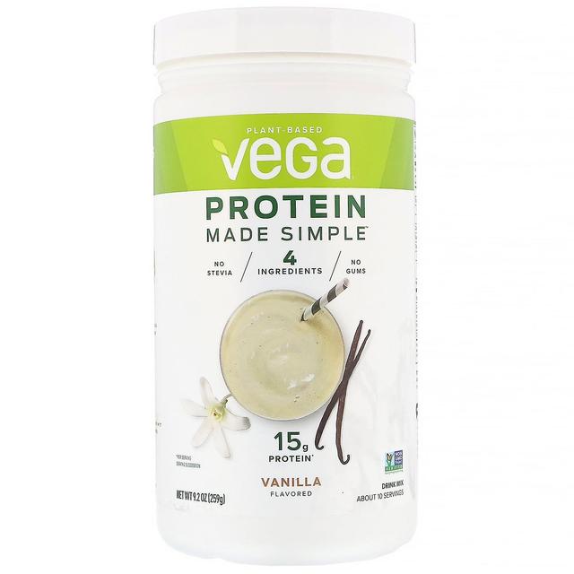 Vega, Protein Made Simple, Vanille, 259 g on Productcaster.