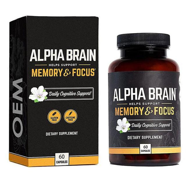 Ylhzg Alpha Brain Memory & Focus Capsule Cognitive Supplement Nootropic für Männer und Frauen 2024 on Productcaster.