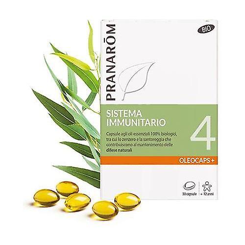 Pranarôm Oleocaps 4 - Immune System Bio 30 capsules on Productcaster.