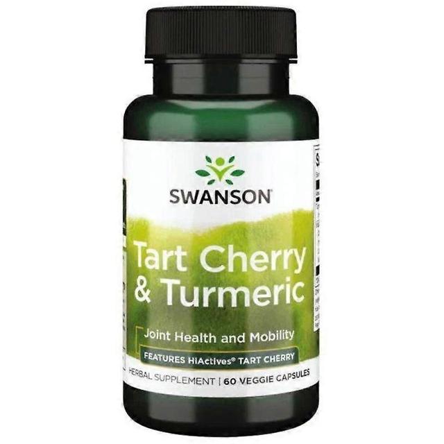 Swanson Tart Cherry & Turmeric Capsules 60 on Productcaster.