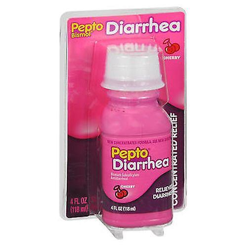 Pepto Bismol Pepto-Bismol Diarrhée cerise liquide, 4 oz (paquet de 1) on Productcaster.