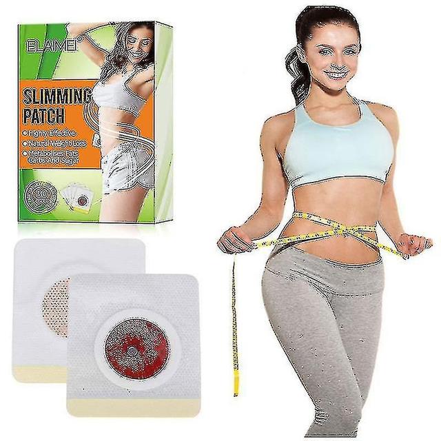 30pcs Slimming Slimming Patch Natural Ingredients Navel Stickers Fat Belly Beer Burner Belly Bucket on Productcaster.