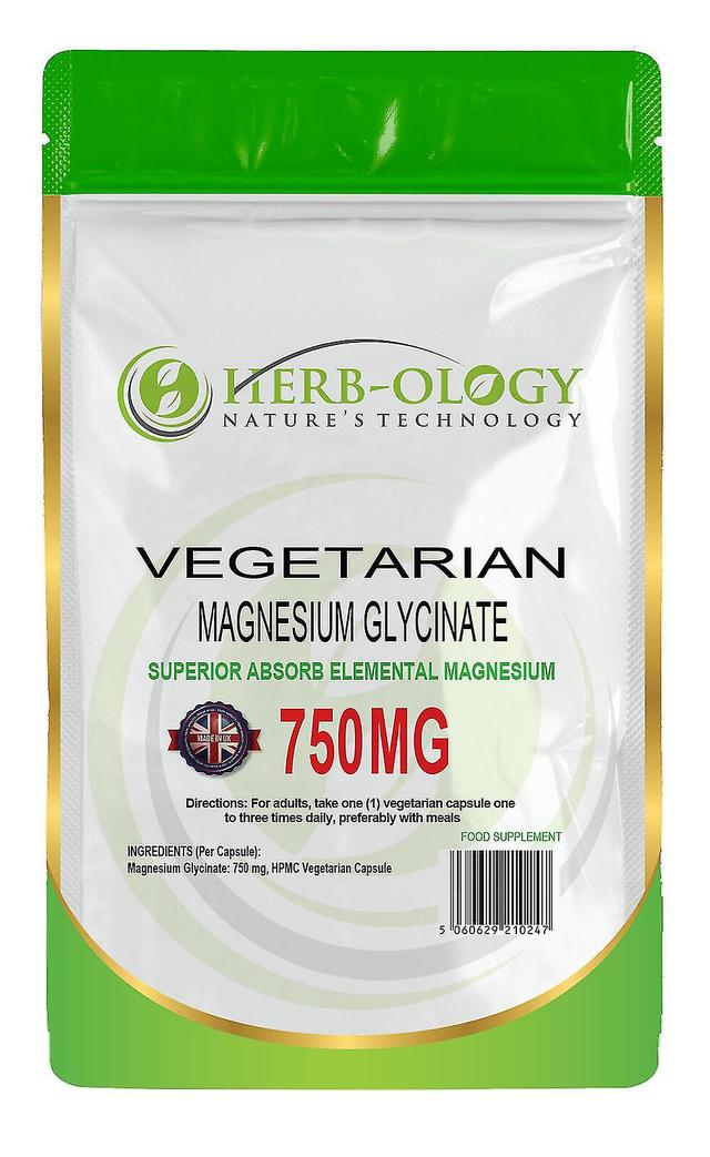 Magnesium Glycinate (750mg) Capsules 1 Pouch (60 Capsules) on Productcaster.