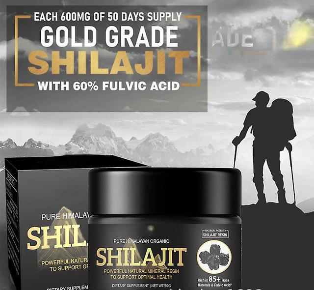 Zjrui Shilajit Himalayan Shilajit Gold Grade 100% Shilajit Supplement for Focus & Energy, Immunity 1 Pcs on Productcaster.