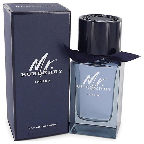 Mr Burberry Indigo Eau De Toilette Spray 3.3 Oz For Men on Productcaster.