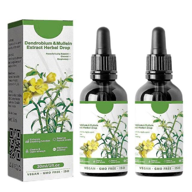 Tmall Clearbreath Dendrobium Mullein Extract Powerful Lung Support Cleanse Respiratory, Herbal Lung Health Essence, Dendrobium Mullein Extract H... on Productcaster.