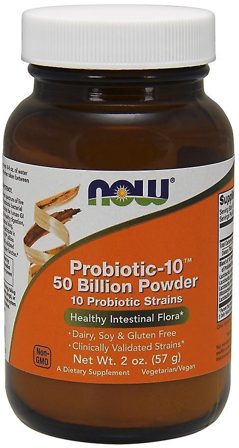 NOW Foods Nå mat probiotiske-10 50 milliarder pulver 57 gr on Productcaster.