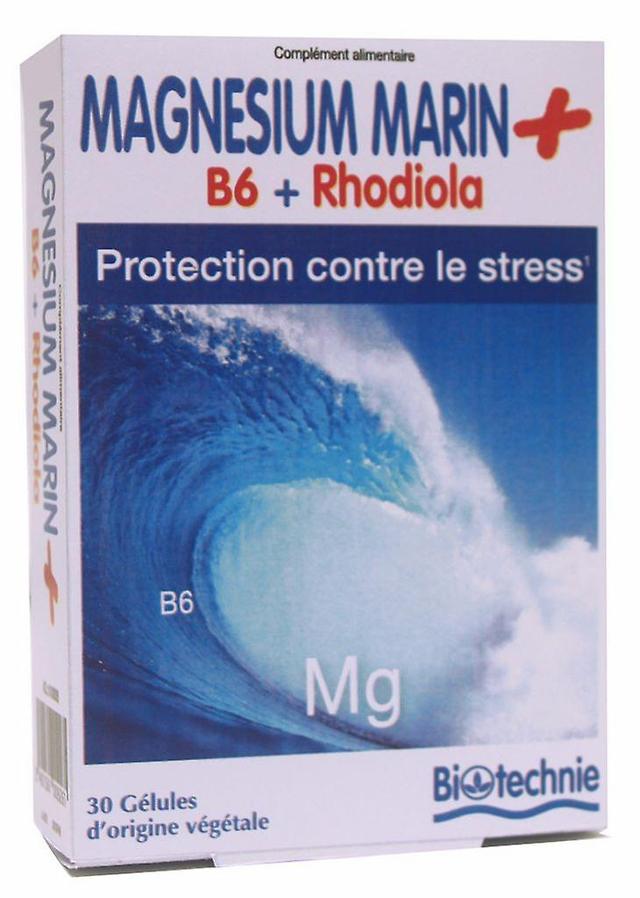 Biotechnie Morský horčík + B6 + Rhodiola 30 Kapsuly on Productcaster.