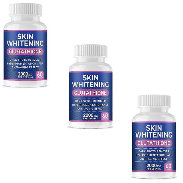 Glutathion-Whitening-Pillen - 180 Kapseln 2000 mg Glutathion - Effektives Hautaufhellungspräparat - Dunkler Flecken-, Melasma- und Aknenarbenentfer... on Productcaster.