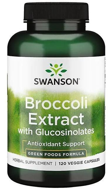 Swanson Broccoli Extract with Glucosinolates 600 mg 120 Capsules 149 gr on Productcaster.