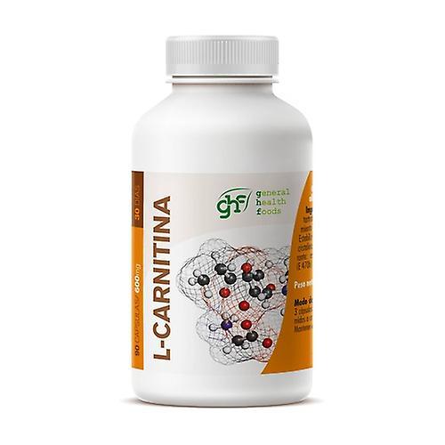 GHF L-carnitine 90 capsules of 600mg on Productcaster.