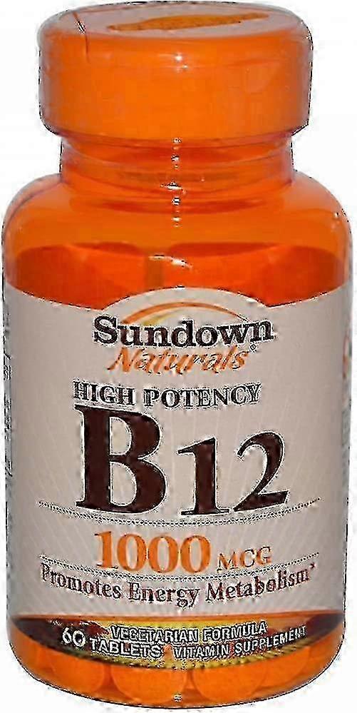 Sundown Naturals B12, 1000 mcg, tablety, 60 EA on Productcaster.