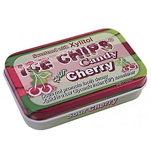 Ice Chips Candy, Sour Cherry 1.76 oz (Pack of 4) on Productcaster.