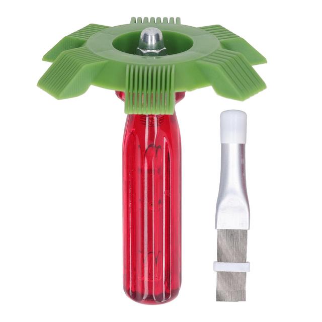 2 Pz Fin Comb Aria Condizionata Condensatore Fin Raddrizzatore Condizionatore D'aria Strumento di Pulizia Verde on Productcaster.