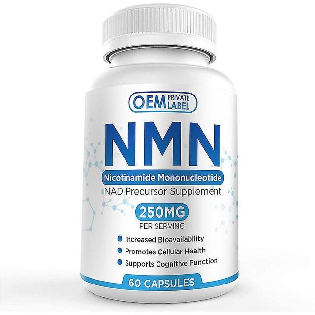 Nmn Nicotinamida Mononucleótido 250mg 60 Cápsulas Suplemento Antienvejecimiento Nad+ on Productcaster.