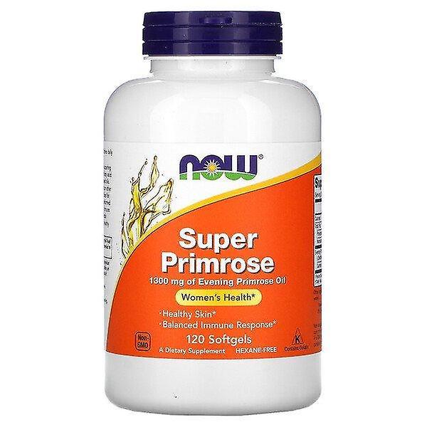 Now Foods, Super Primrose, Evening Primrose Oil, 1300 mg, 120 Softgels on Productcaster.