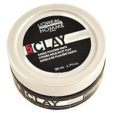 L ́Oréal Professionnel L ́Oréal Professionnel - Styling clay for men Clay (Strong Hold Matt Clay) 50 ml 50ml on Productcaster.