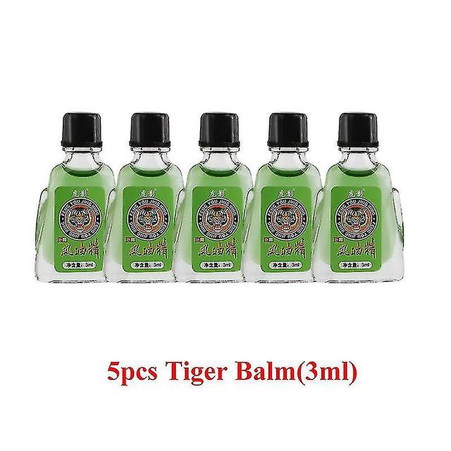 2pcs Tir Balm Ing Oil Mint Cream Dizziness C 5pcs 3ml on Productcaster.