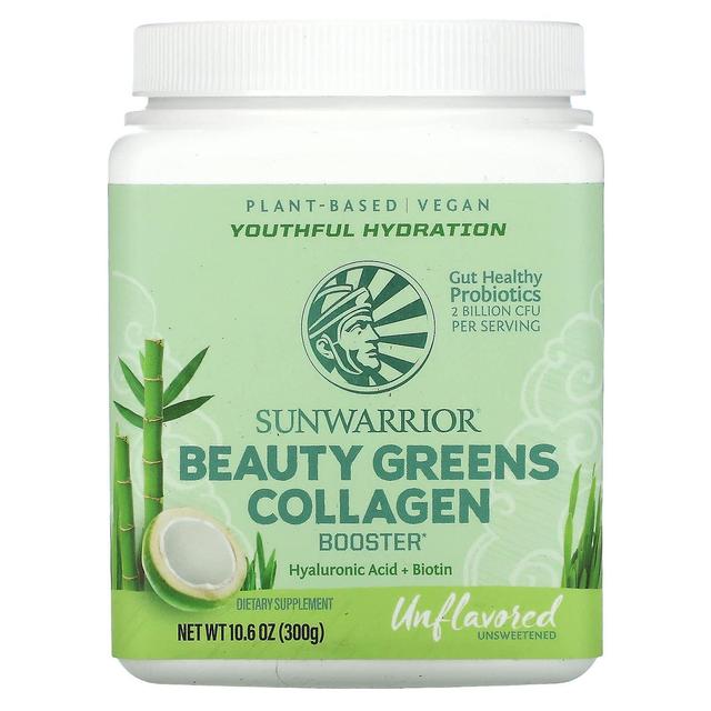 Sunwarrior, Beauty Greens Collagen Booster, Unflavored, 10.6 oz (300 g) on Productcaster.