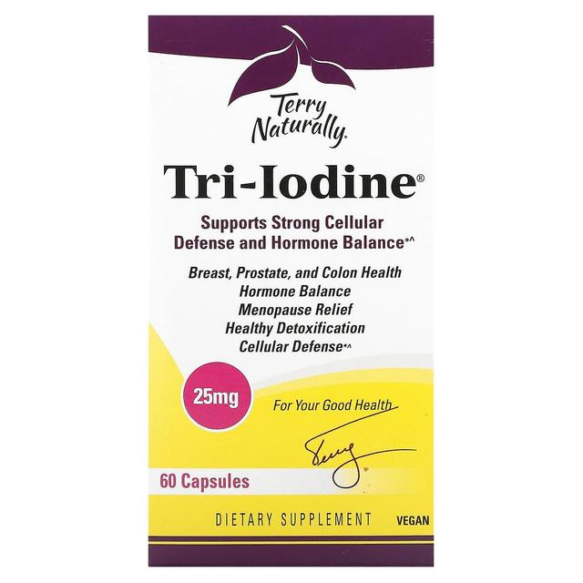 Terry Naturally, Tri-jodi, 25 mg, 60 kapselia on Productcaster.