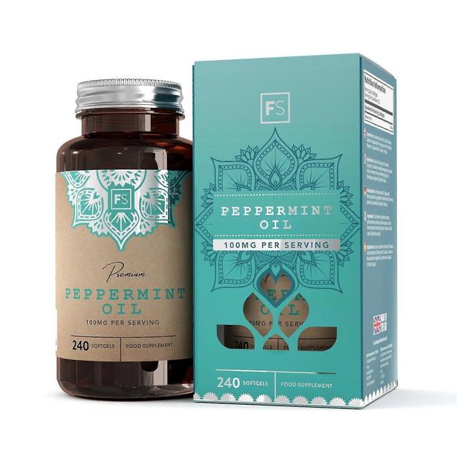 Focus Supplements Peppermint 100mg 240 Softgels 3 Bottles (720 Softgels) on Productcaster.