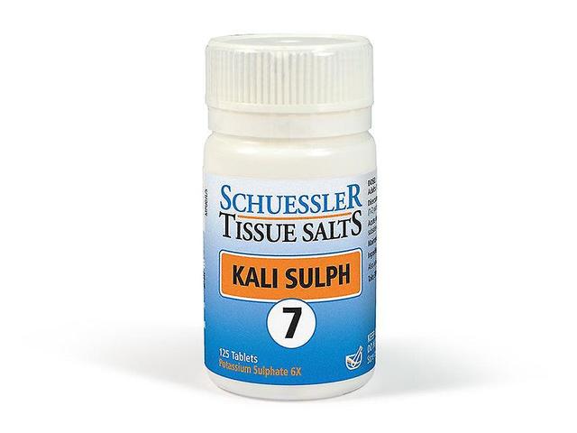 Schuessler 7 kali sulph 125 tablets on Productcaster.