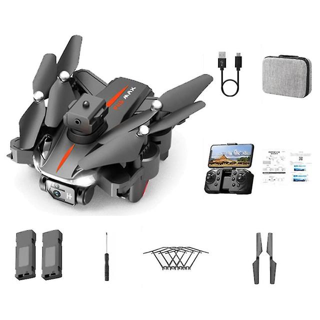 Scacv Tragbares Einzelkamera-/Dual-Kamera-Luftfahrzeug 360 Flip-Geschwindigkeitsanpassung Quadcopter Geschenke für Kinder Erwachsene Schwarz Pro 8K 2B on Productcaster.