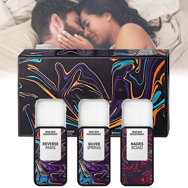 3 stks draagbare solide parfum set geur vrouwen balsem verse natuurlijke langdurige deodorant lichaam anti-transpirant on Productcaster.