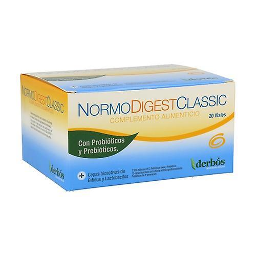 Derbós Normodigest Classic 20 vials on Productcaster.